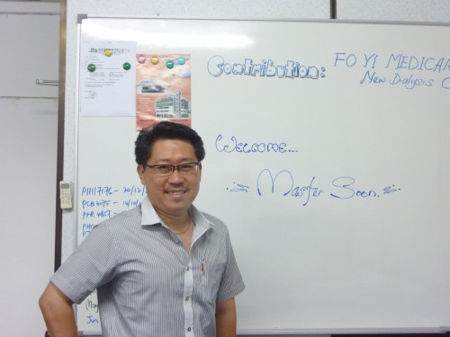 Welcome Master Soon..... revisiting one of my businessman client....