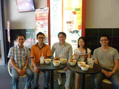 Ipoh feng shui 02 Oct 2012. Allex, Bryan, Master Soon, Rachel and WLoon