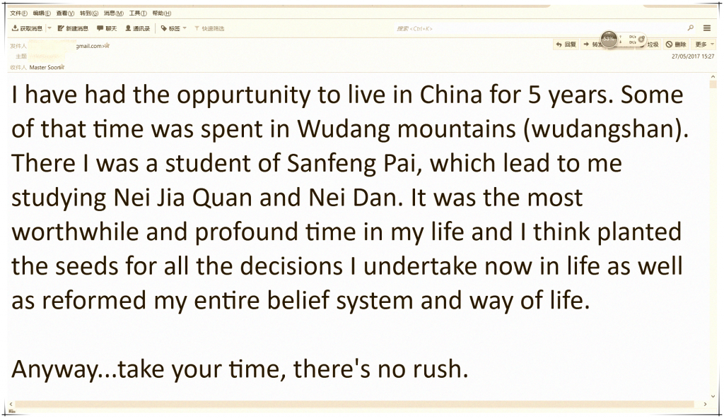 The Background of The Email Sender