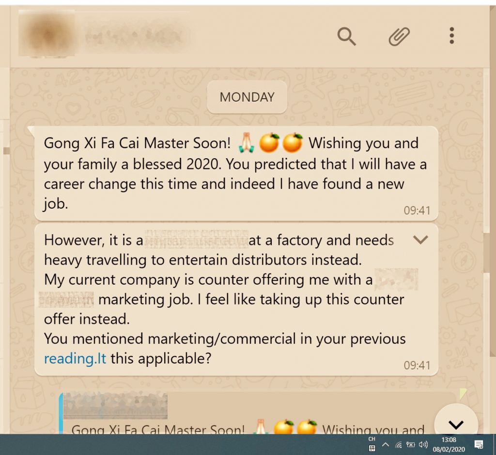 Master Soon BaZi 2020