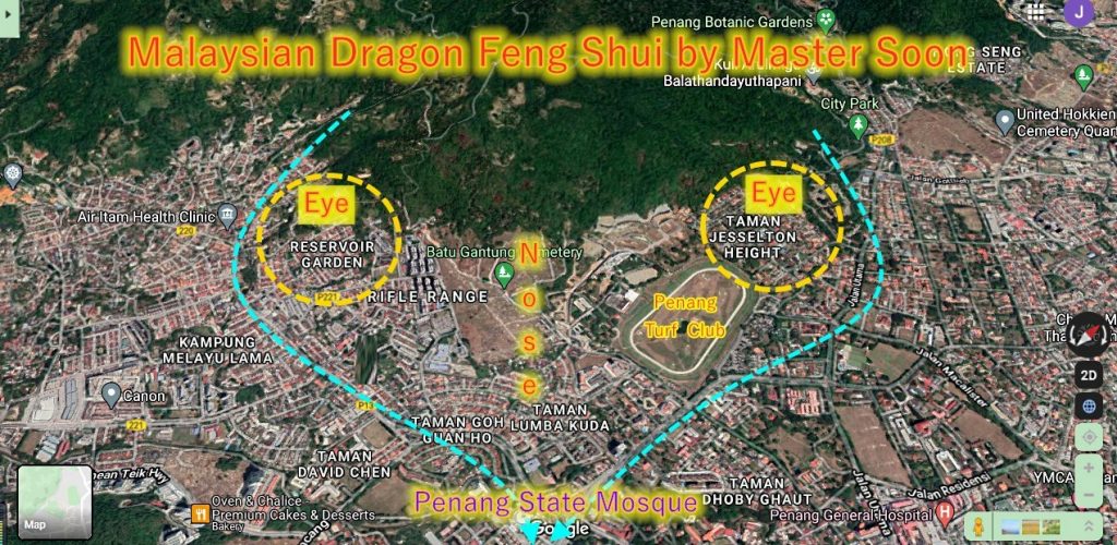 Penang State Mosque Feng Shui 