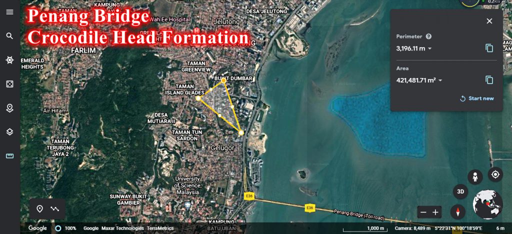 Penang Bridge Crocodile Feng Shui